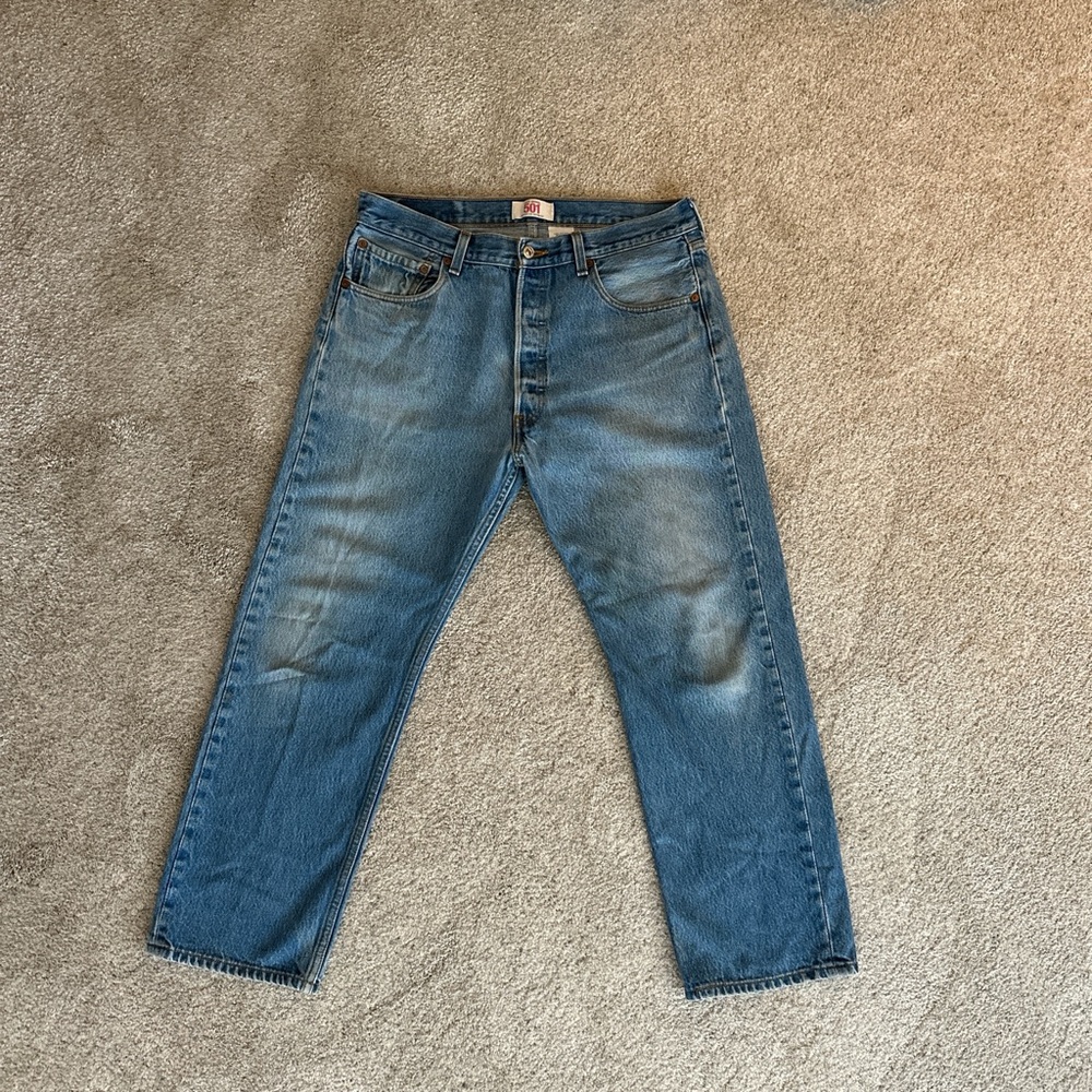 Levi's Men's Straight Blue Jeans